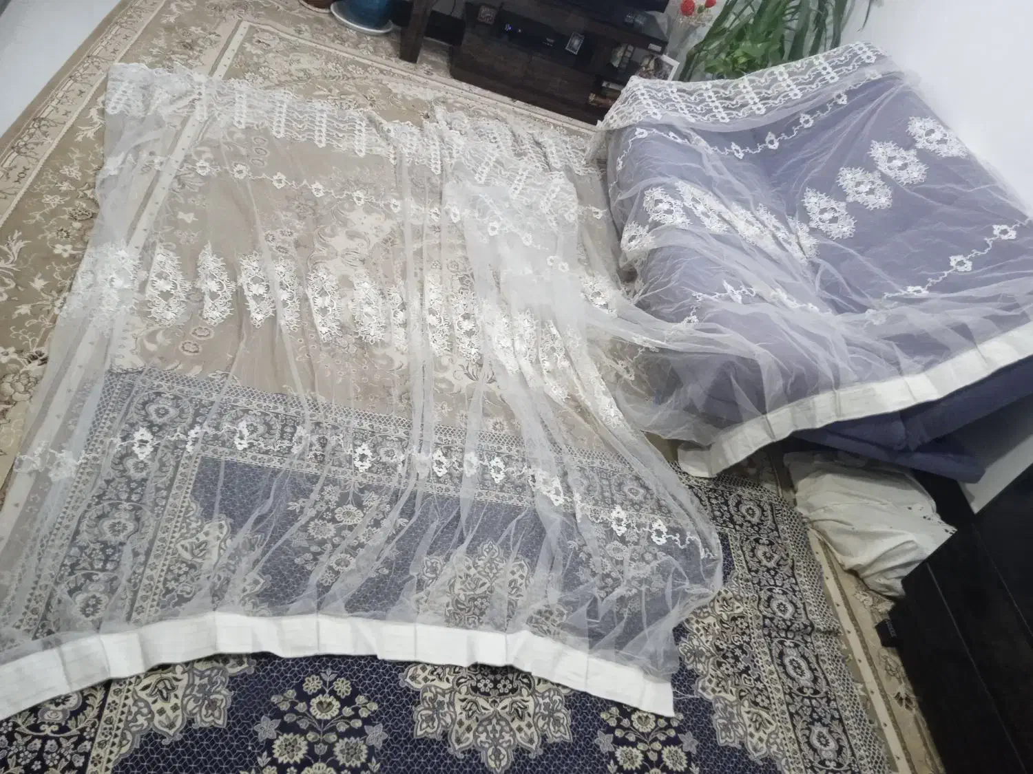 پرده|پرده، رانر، رومیزی|نورآباد, |دیوار