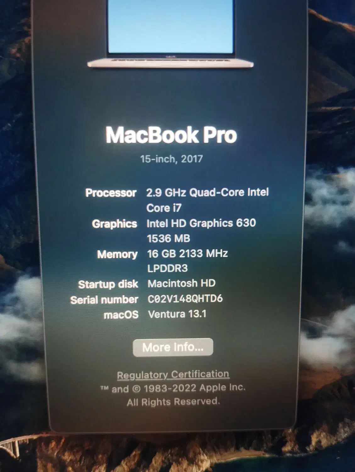 مک بوک 2017|رایانه همراه|شیراز, فرهنگیان|دیوار