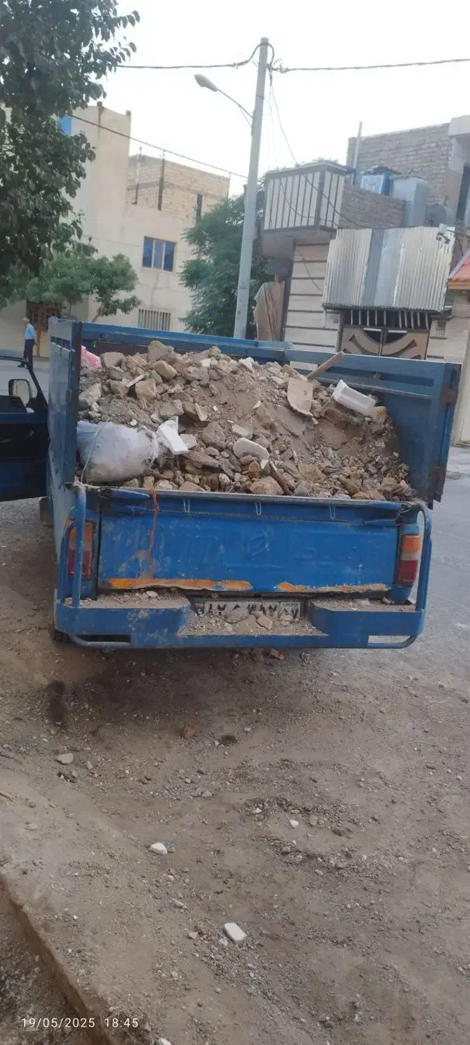 حمل نخاله و مصالح ساختمانی و کود حیوانی|خدمات حمل و نقل|ساوه, |دیوار