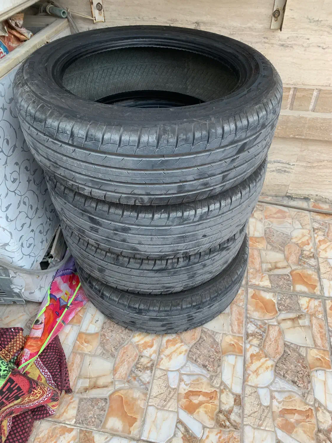 لاستیک کویر سایز 215/55/18|قطعات یدکی و لوازم جانبی|بندر کنگان, |دیوار