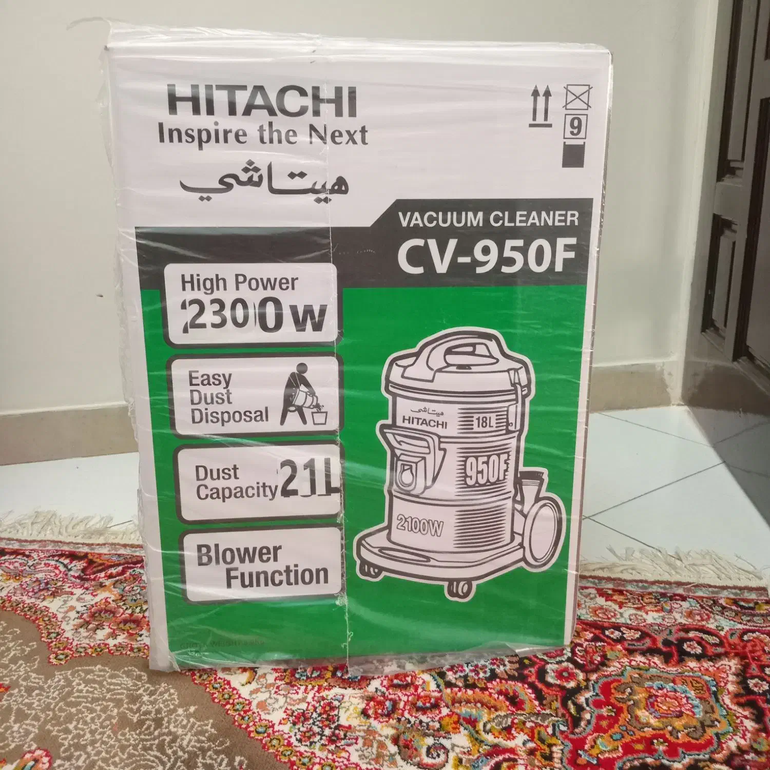 جاروبرقی سطلی هیتاشی cv950f - 2100w|جاروبرقی، جارو شارژی، بخارشو|تهران, سبلان (لشگر)|دیوار