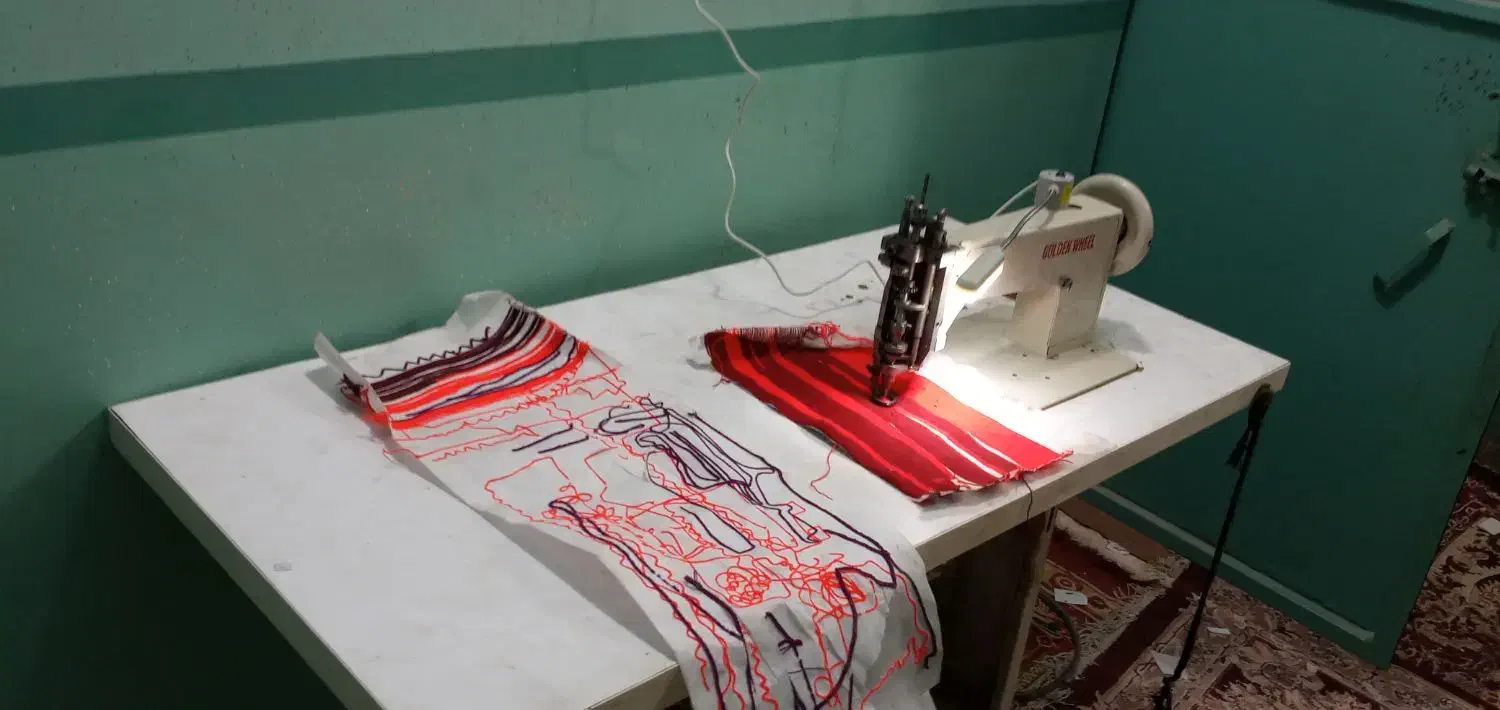 چرخ تایوانی کلدن ویل|چرخ خیاطی و ریسندگی|پیشین, |دیوار