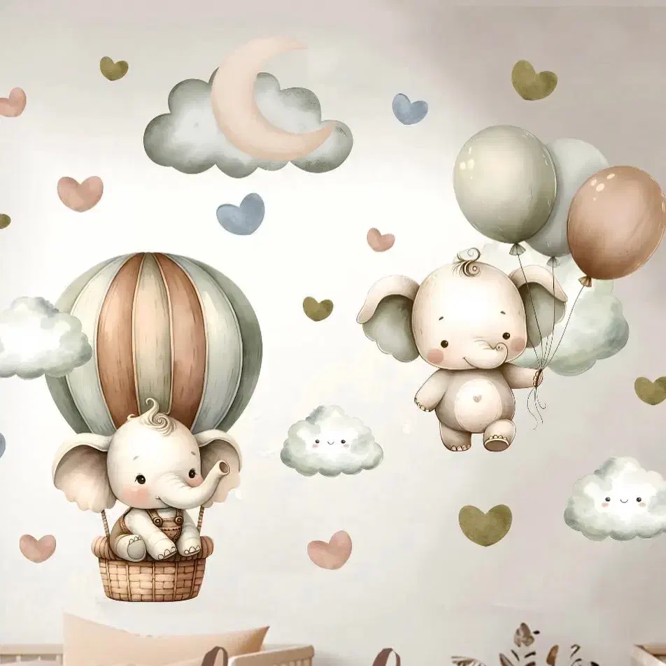 برچسب دیواری اتاق کودک|اسباب و اثاث بچه|مشهد, فدک|دیوار