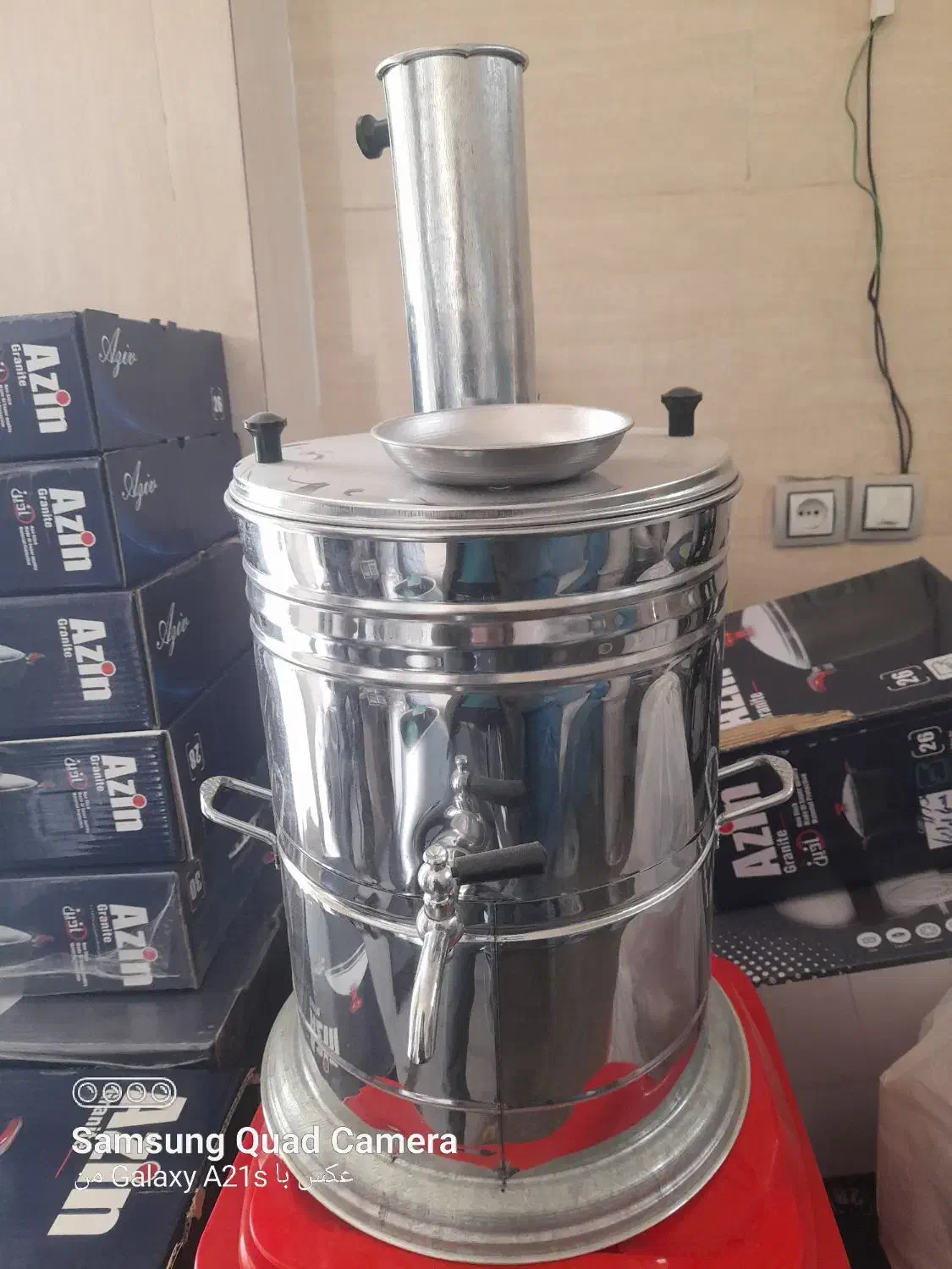 سماور آتیشی|سماور، چای‌ساز، قهوه‌ساز|شیراز, شهدای شهرک سعدی|دیوار