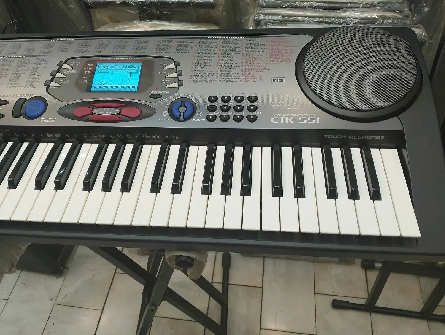 کیبرد کاسیو ctk551|پیانو، کیبورد، آکاردئون|تهران, بهجت‌آباد|دیوار