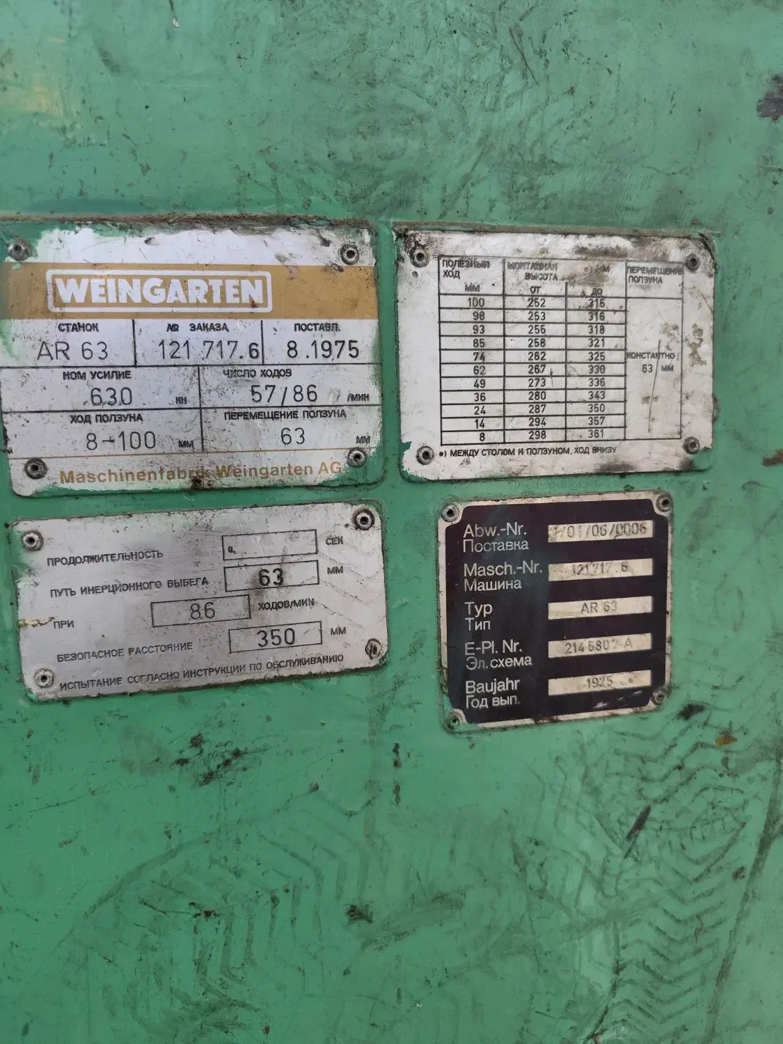 فروش پرس ۶۳ تن وینگاردن آلمان  پرس کلاچ یوگوسلاوی|ماشینآلات صنعتی|چهاردانگه (تهران), |دیوار