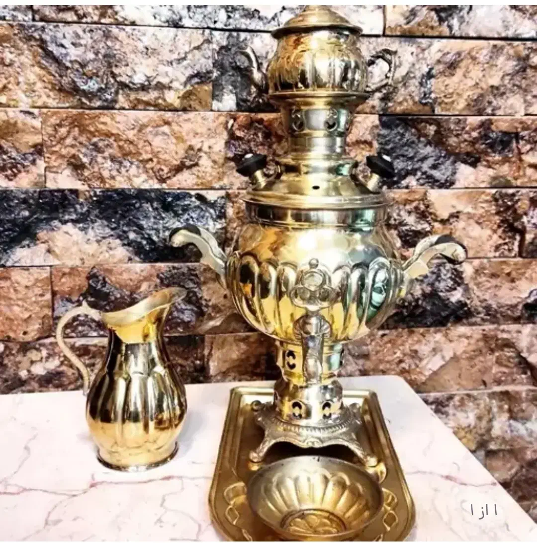 سماور برنجی|صنایع دستی و سایر لوازم تزئینی|تاکستان, |دیوار