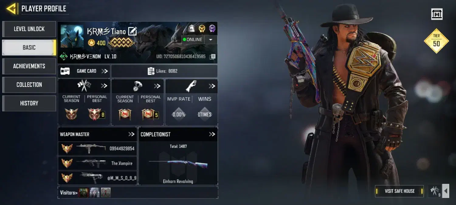 اکانت فول داماس کالاف دیوتی موبایل ندای وظیفه|کنسول، بازی ویدئویی و آنلاین|تهران, تهرانپارس غربی|دیوار