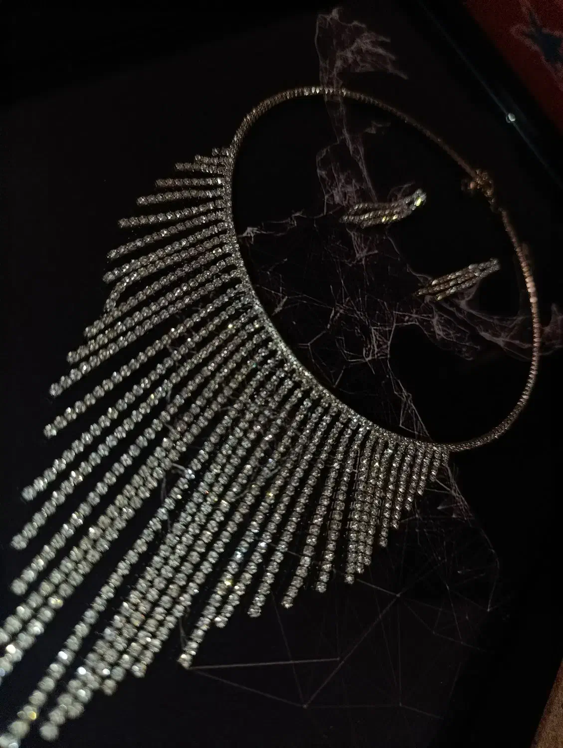 گردنبند فول نگین ریسه ای|بدلیجات|مشهد, توس (بلوار توس)|دیوار