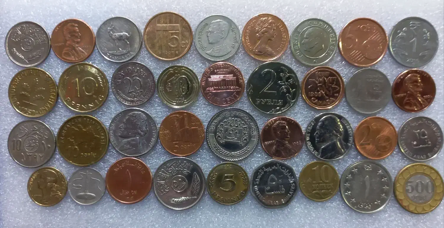 سکه های خارجی|کلکسیون سکه، تمبر، اسکناس|تهران, ابوذر|دیوار