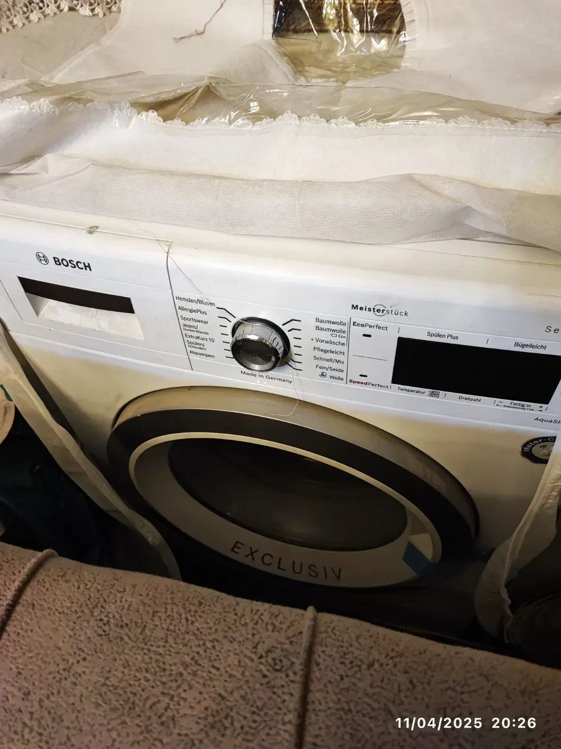 ماشین لباسشویی BOSCH سری ۸ مدل WAW2849DE/17|ماشین لباسشویی و خشککن لباس|تهران, صادقیه|دیوار