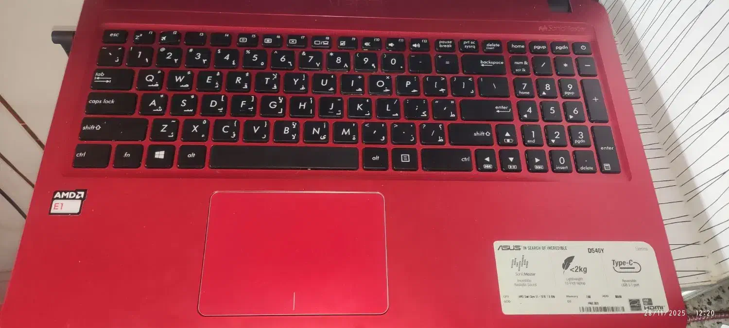 لپتاب ایسوس|رایانه همراه|نجفآباد, شیخ آباد|دیوار