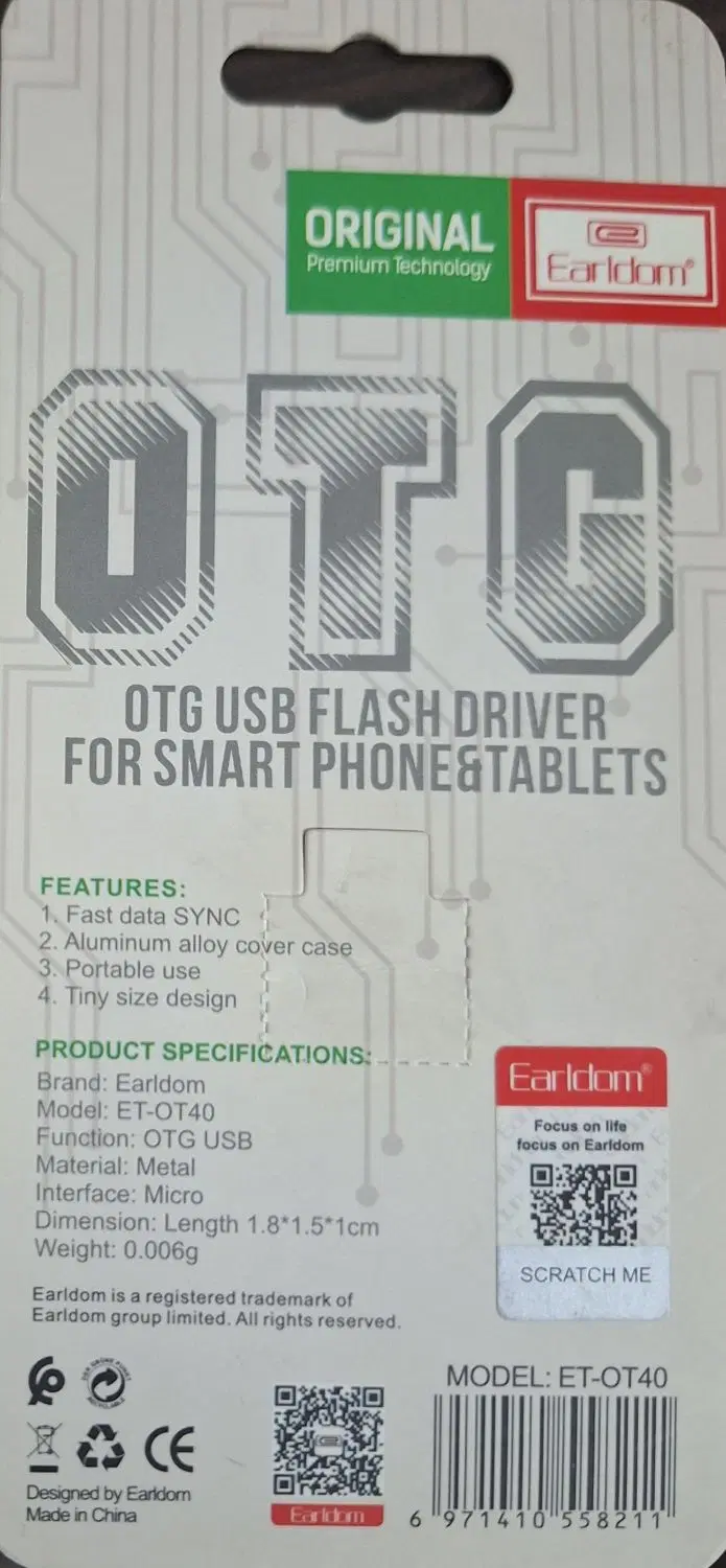 OTG micro USB نو|لوازم جانبی موبایل و تبلت|کرج, حصارک بالا|دیوار