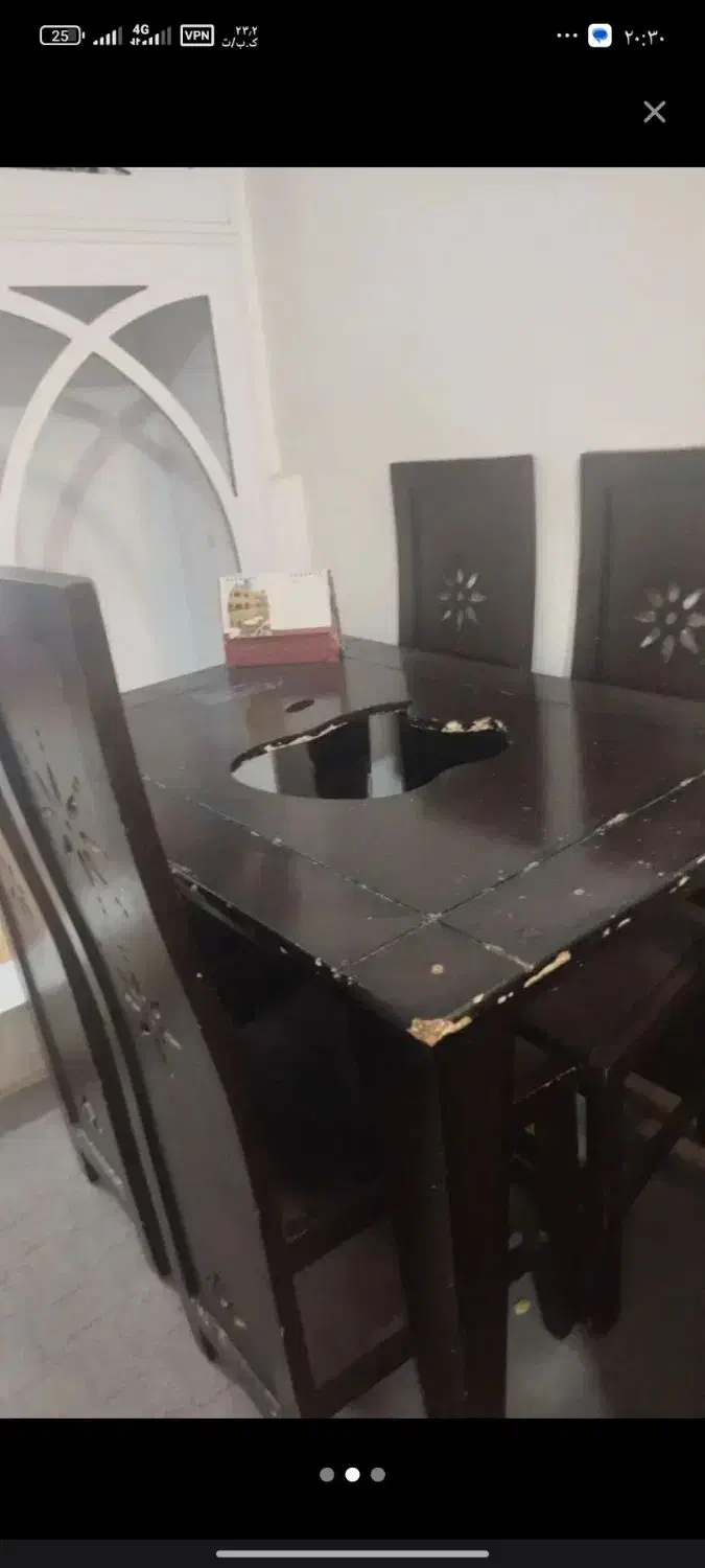 میز نهار خوری ۴ نفره|میز و صندلی غذاخوری|مشهد, نوده|دیوار
