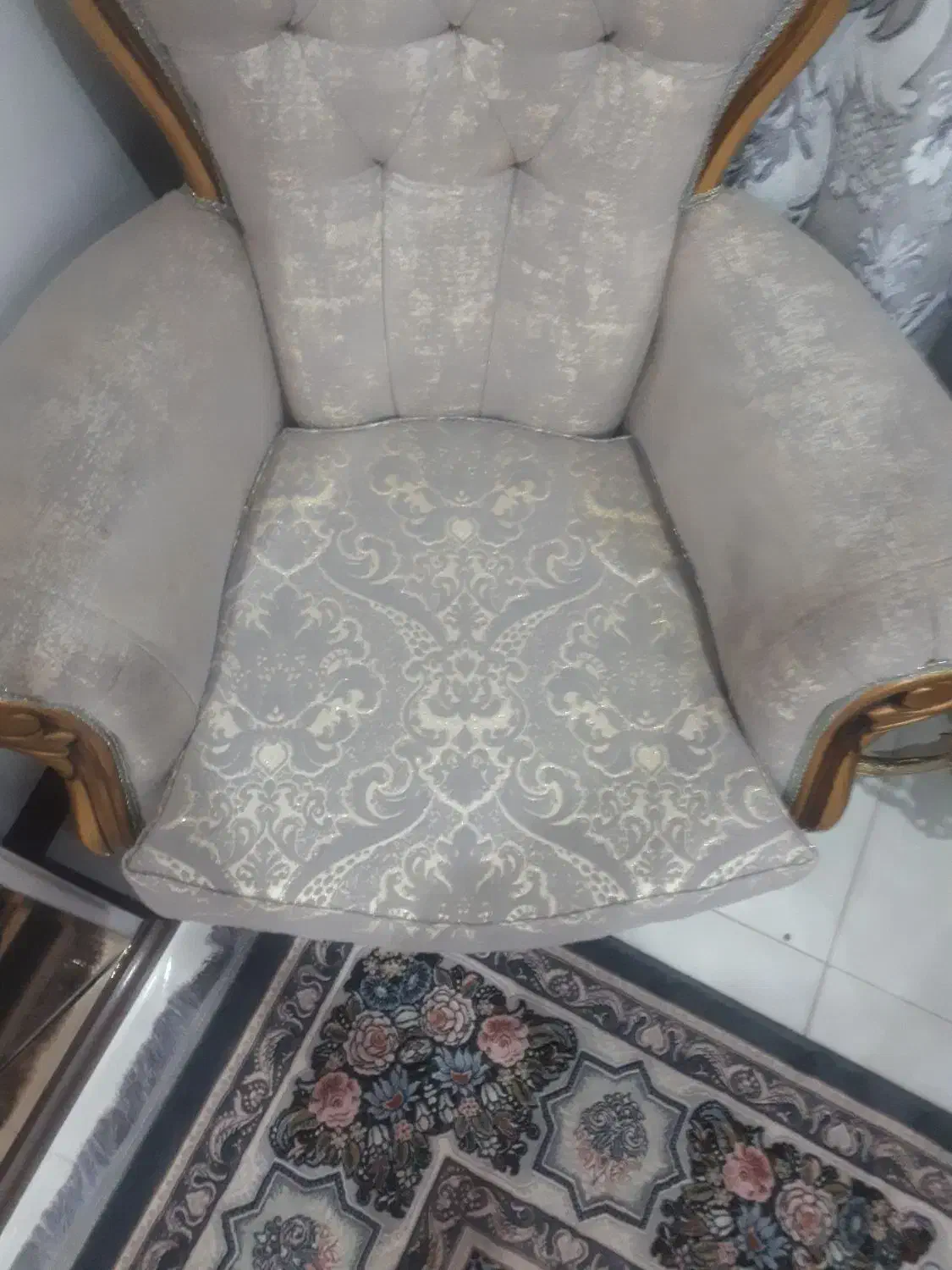 مبل تک نفره|مبلمان خانگی و میز عسلی|تهران, خزانه|دیوار