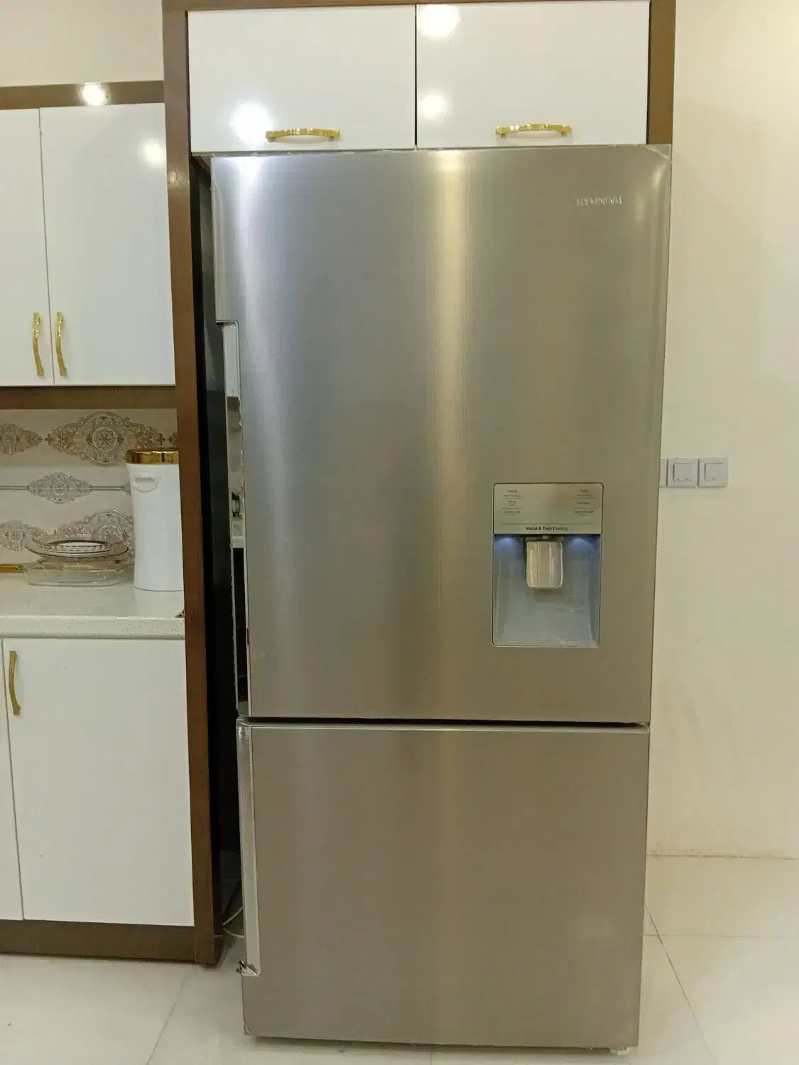 فروش یخچال هیوندای 28 فوت بدون برفک زیر قیمت|یخچال و فریزر|مشهد, الهیه|دیوار