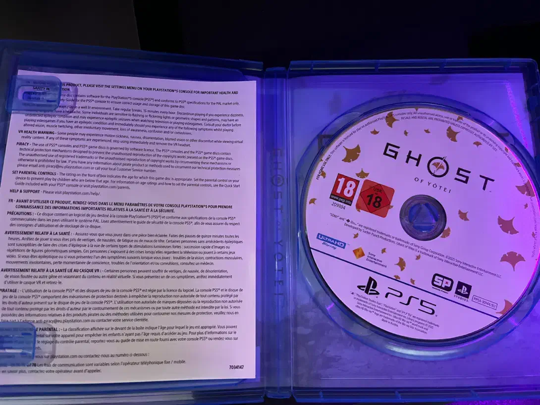 دیسک ps5 بازی ghost of yotei|کنسول، بازی ویدئویی و آنلاین|اسلام‌شهر, باغ فیض|دیوار