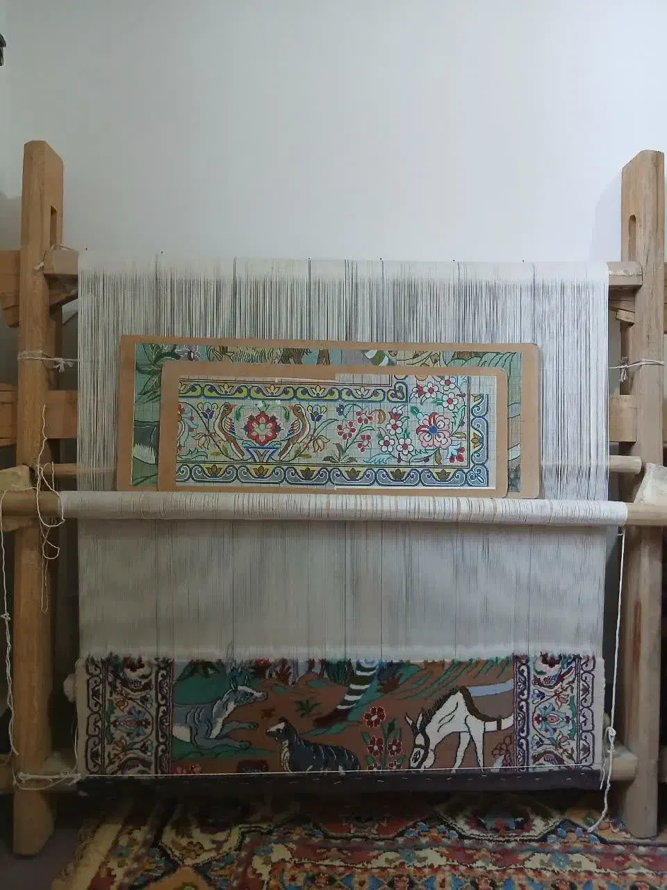 دارقالی|فرش|خمینی‌شهر, |دیوار