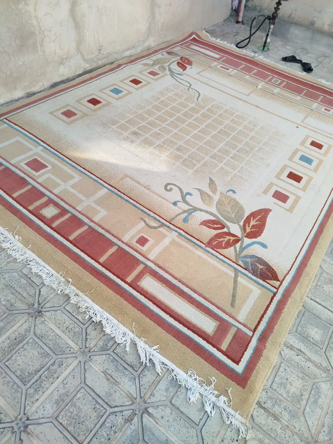 گلیم تو آشپزخونه ۹متری|گلیم، جاجیم، گبه|ایلام, |دیوار