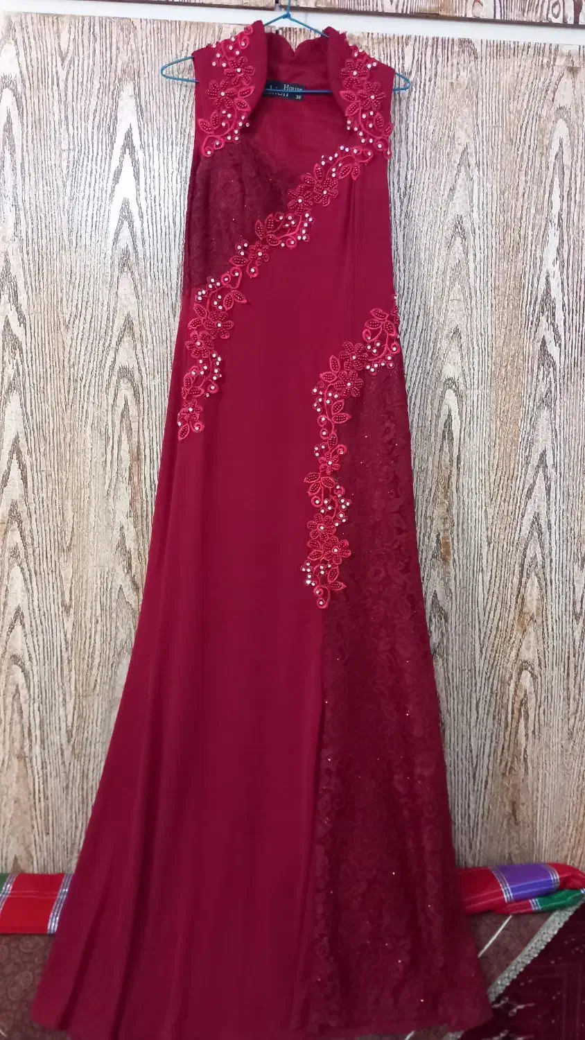 لباس مجلسی سنگ دوزی شده|لباس|مهدی شهر, |دیوار