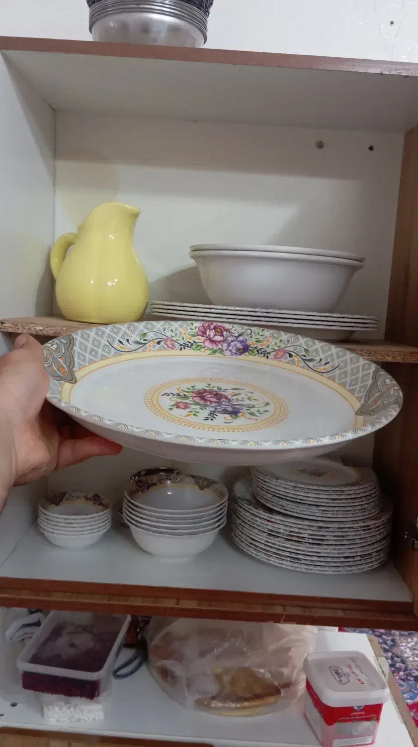 ست کامل ظروف ملامین نو نو|ظروف سرو و پذیرایی|فردیس, شهرک شهید حسینی|دیوار