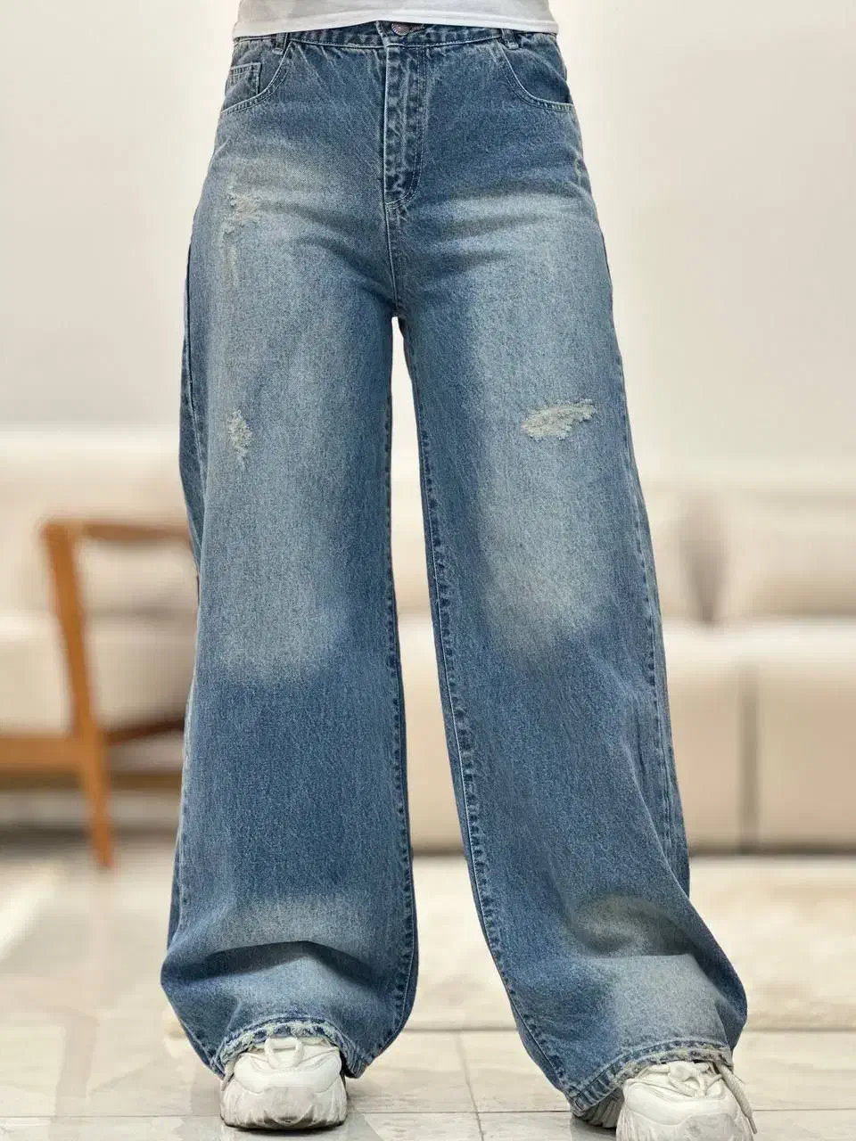 شلوار واید و بگ فول جین اصل فقط850|لباس|دزفول, |دیوار