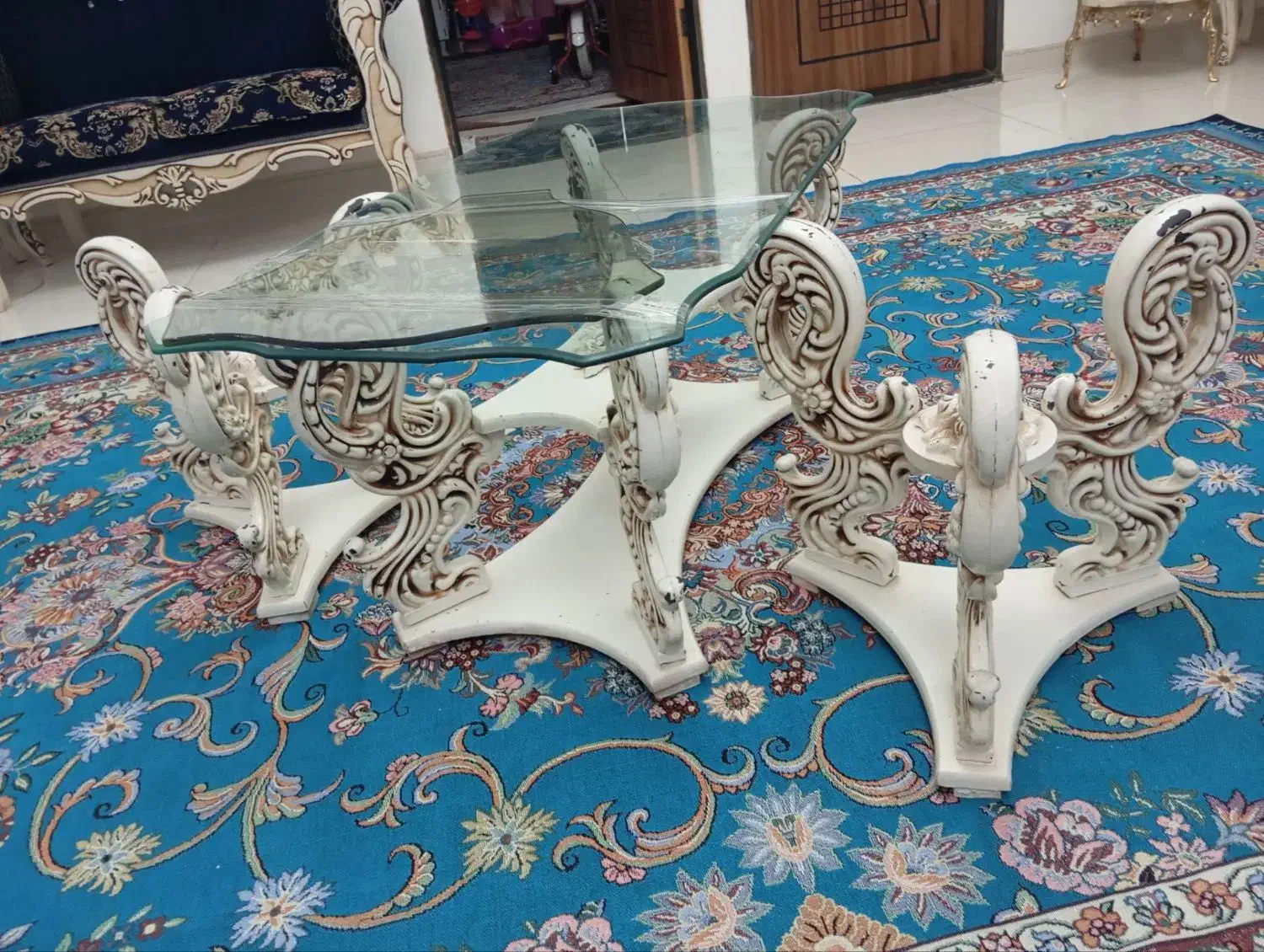 میز عسلی در حد نو|مبلمان خانگی و میز عسلی|رباط‌کریم, آدران|دیوار