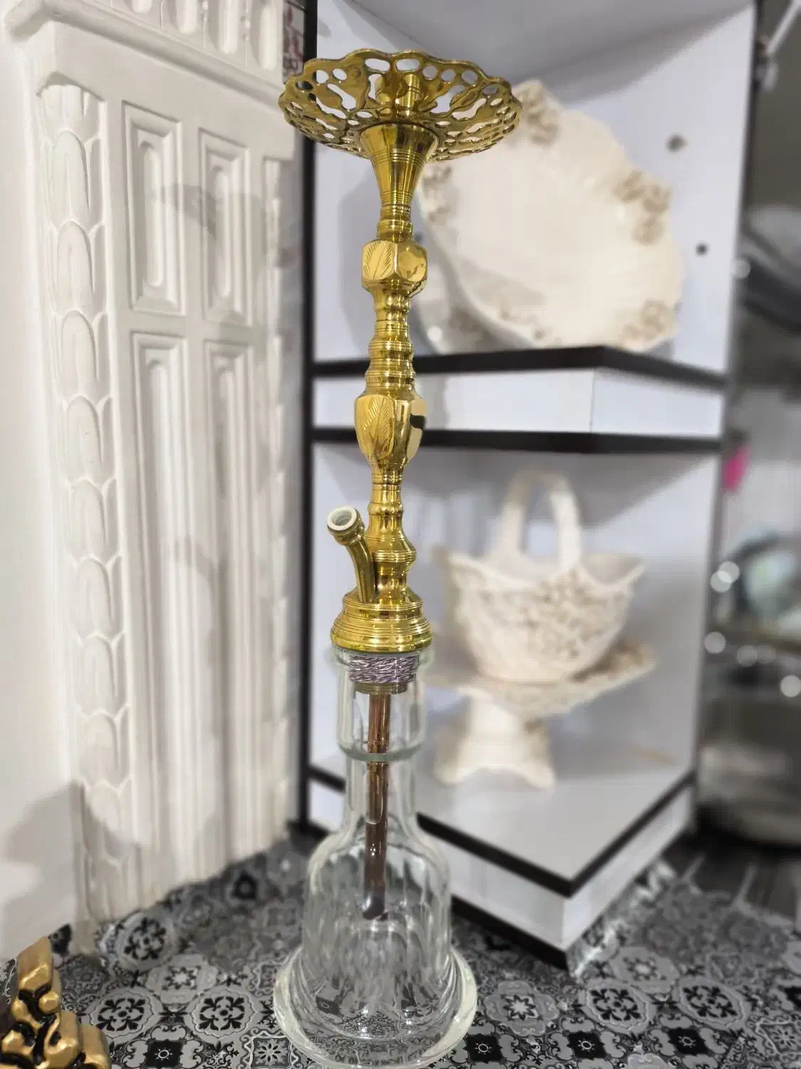 قلیان برنجی حاج ماشاالله نو|کلکسیون و سرگرمی|مرند, |دیوار