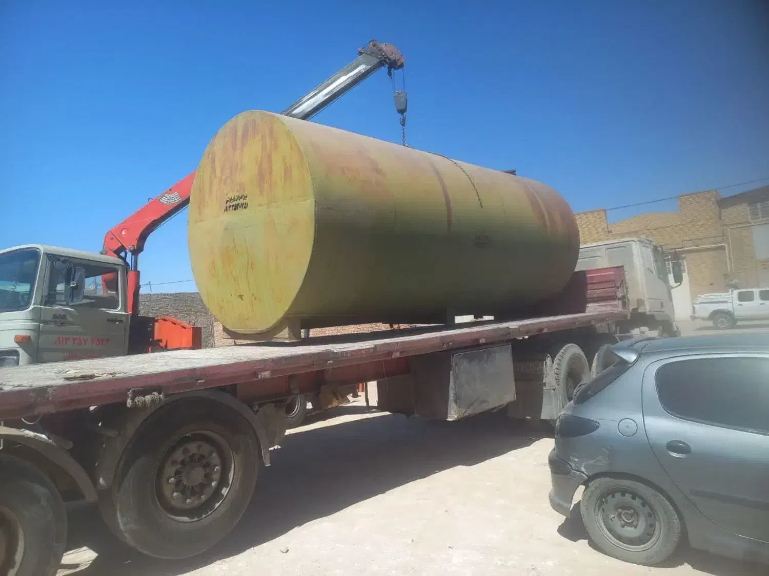 تانکر آماده بارگیری ۲۰و۳۰و۵۰و۱۰۰ ورق سیاه وسفید|مصالح و تجهیزات ساختمان|زاهدان, |دیوار