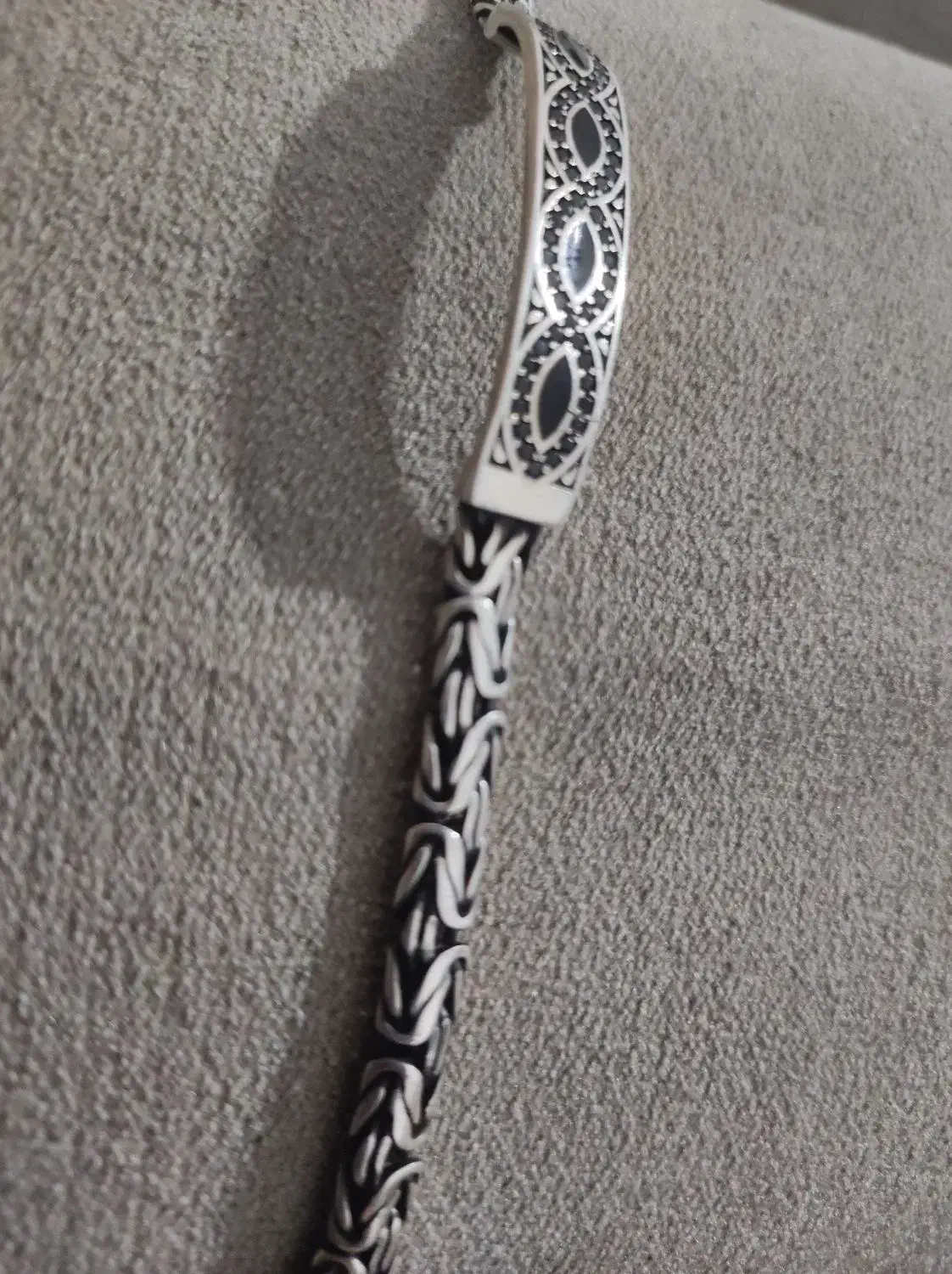 دستبند نقره نو مدل فرعونی مقطوع|جواهرات|قم, محمد آباد|دیوار