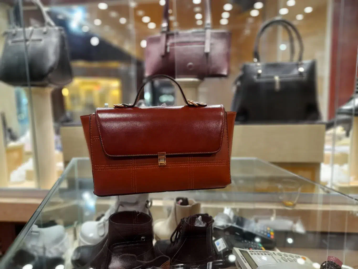 کیف زنانه ترکیبی چرم|کیف، کفش، کمربند|خرم‌آباد, |دیوار