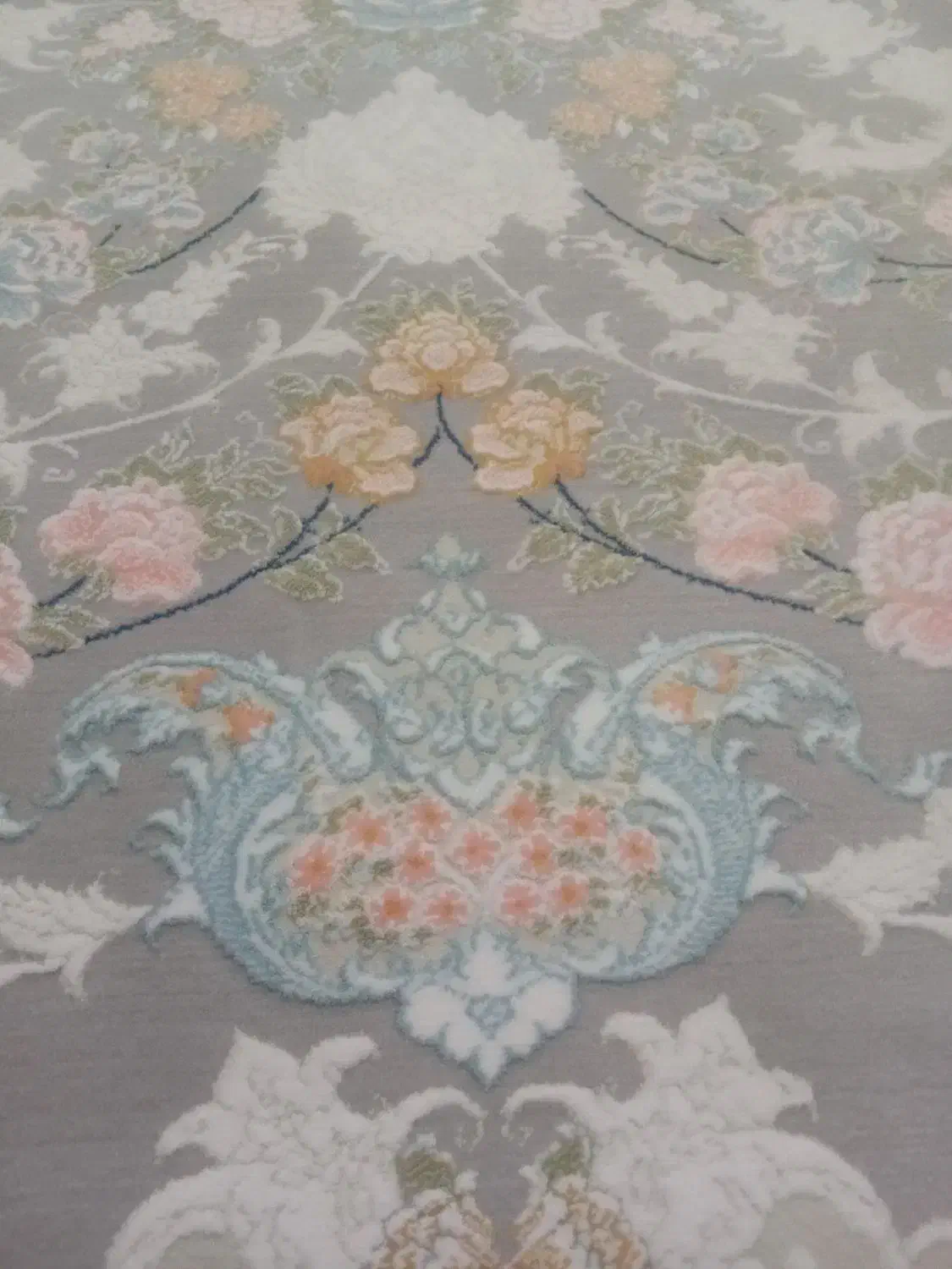 یک تخته فرش۹متری۱۵۰۰شانه نوطرح افشان تمام نخ|فرش|ری, شهید بهشتی|دیوار