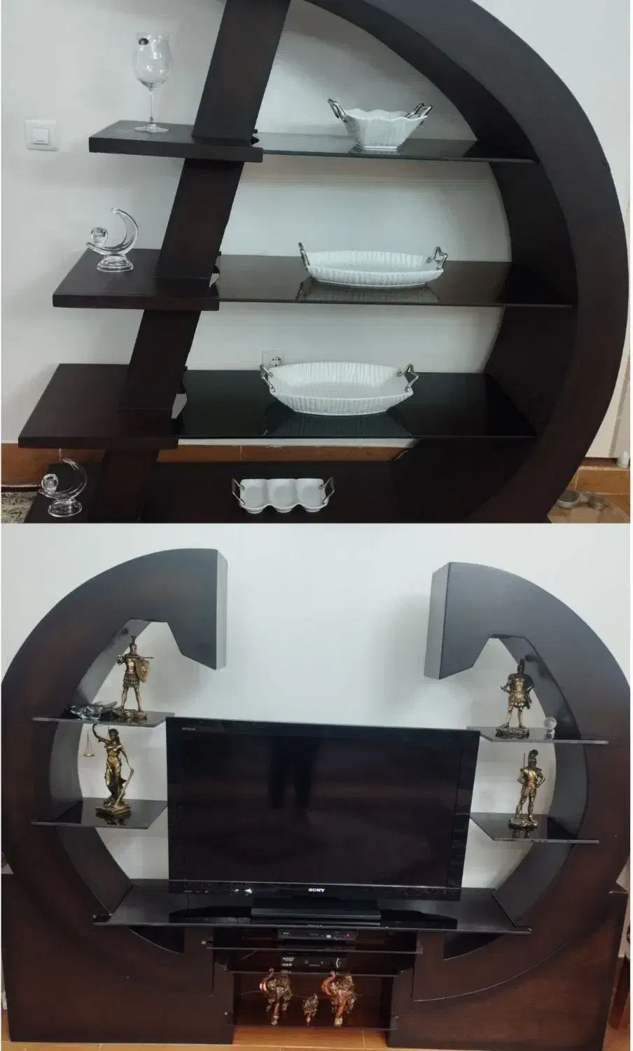 بوفه ومیز تلوزیون|بوفه، ویترین، کنسول|مشگین شهر, |دیوار