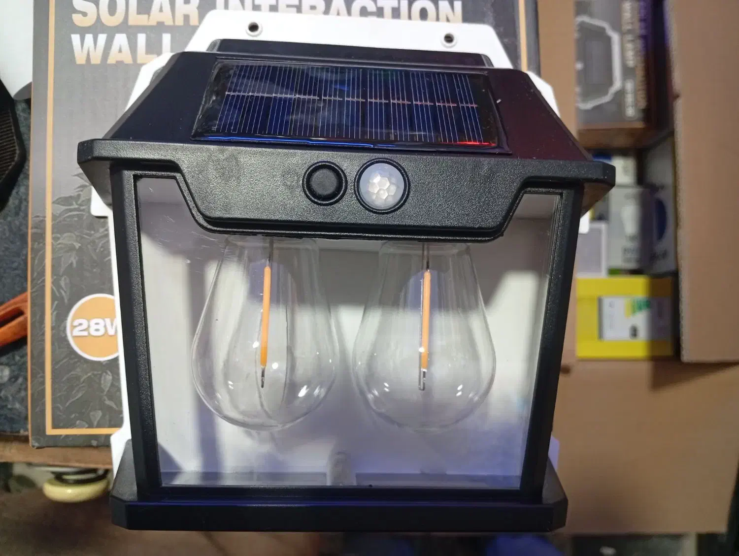 انواع لامپ خورشیدی|لامپ و چراغ|میانه, |دیوار