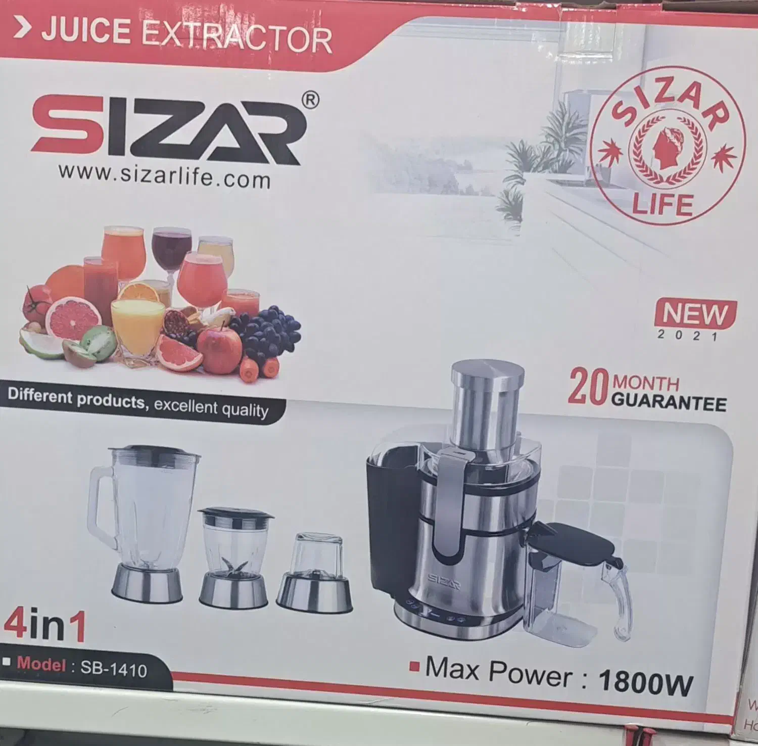 آبمیوه گیر ۴کاره  وتک کاره سزارایتالیا تمام لمسی|آبمیوه‌گیر و آب‌مرکبات‌گیر|تبریز, |دیوار