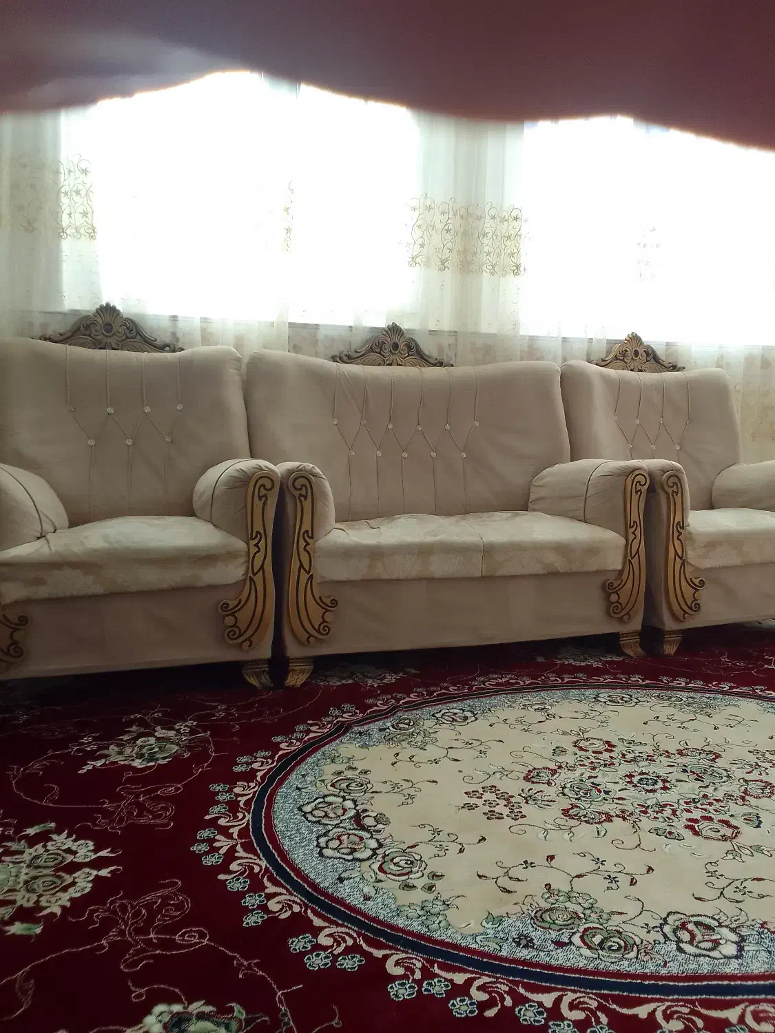 مبل راحتی ۷نفر|مبلمان خانگی و میز عسلی|صفادشت, |دیوار