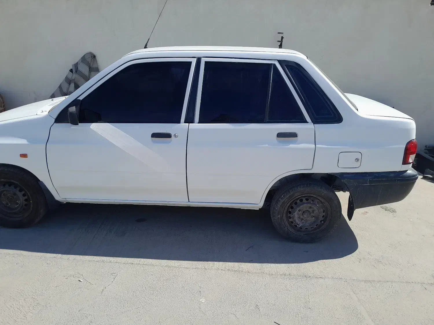 پراید سفید دور رنگ ۹۰ ۱۳۱|خودرو سواری و وانت|جم, |دیوار