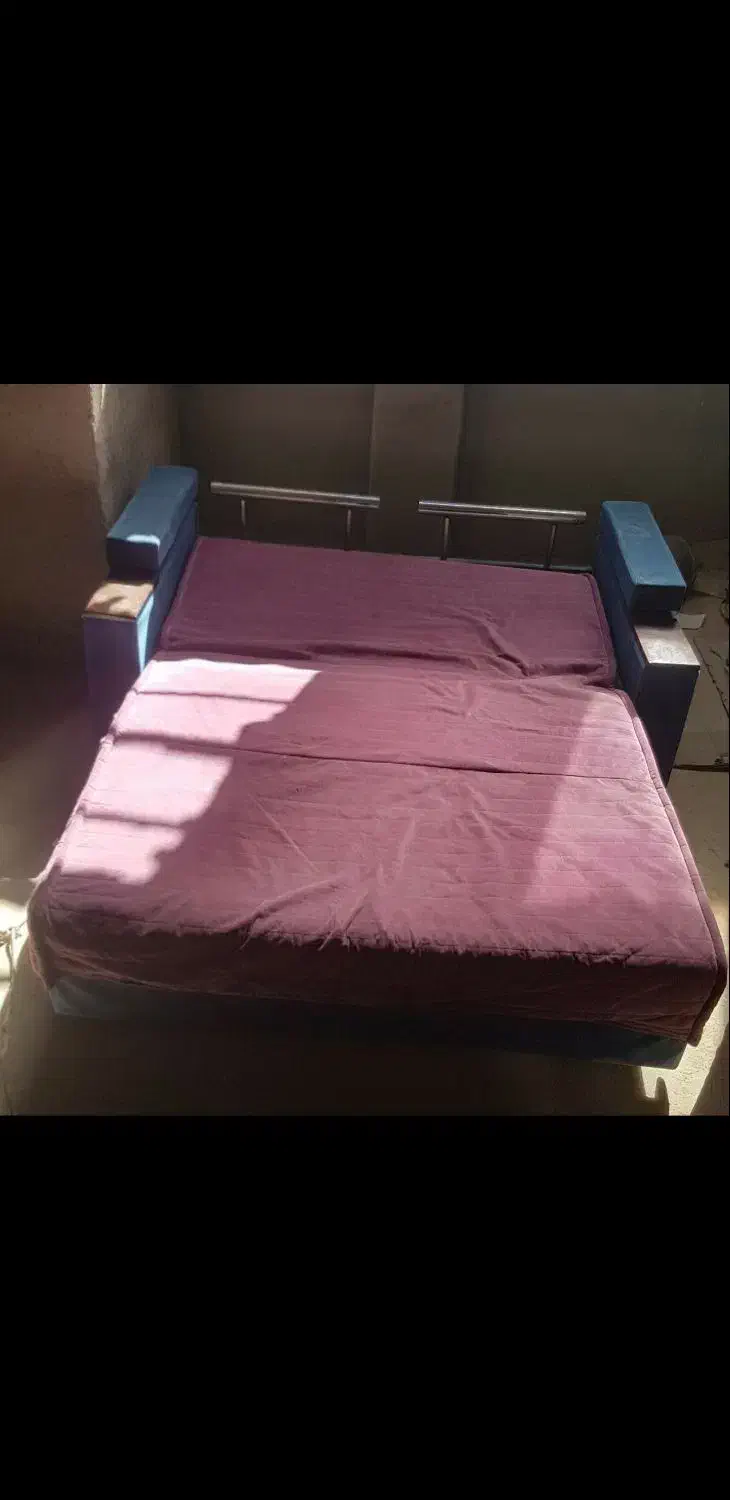 مبل تخت خواب شو 2 نفره|تخت و سرویس خواب|پردیس, شهرک صنعتی کمرد|دیوار