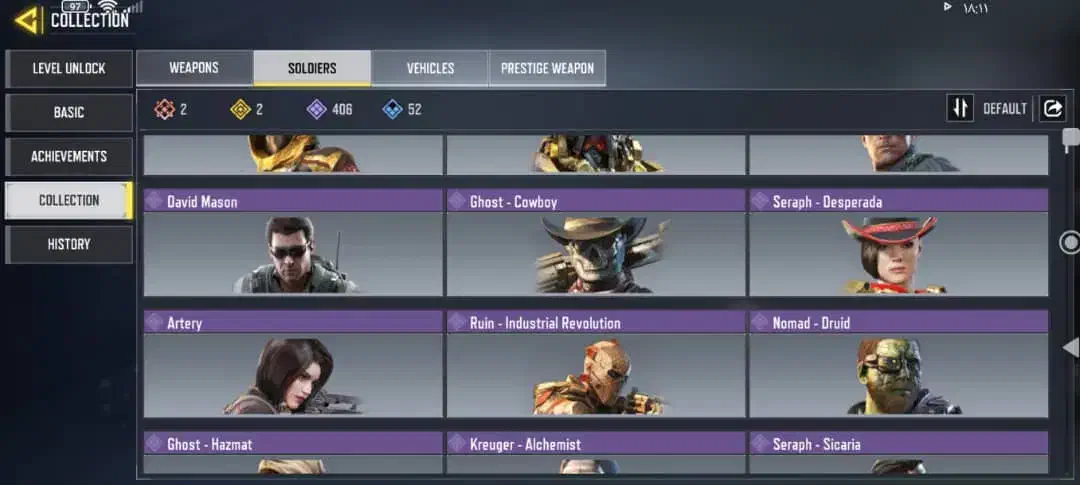 اکانت کالاف دیوتی موبایل|کنسول، بازی ویدئویی و آنلاین|بوشهر, |دیوار