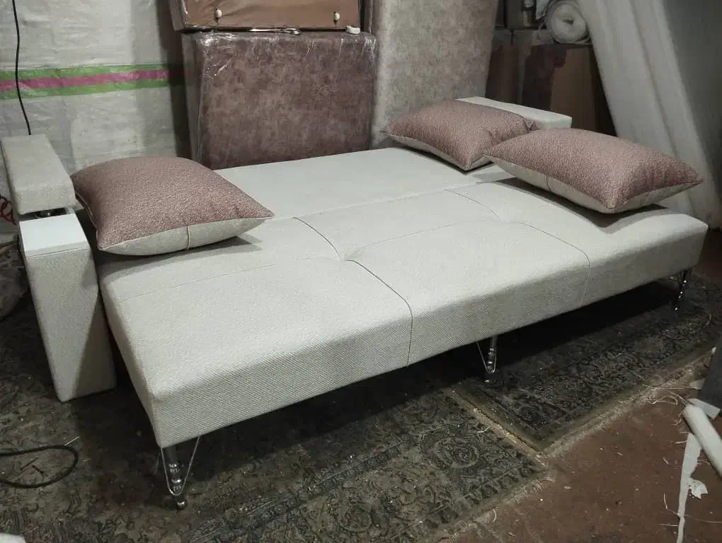 مبل ال تختخوابشو کاناپه تختشو تخت خواب شو دسته دار|مبلمان خانگی و میز عسلی|تبریز, |دیوار