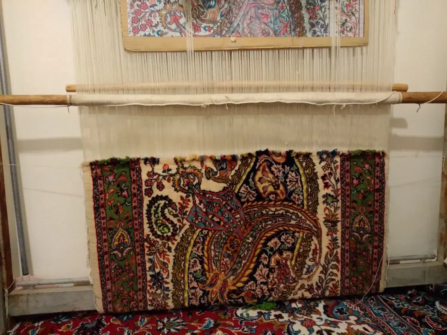 قالی دست باف|فرش|بروجرد, |دیوار