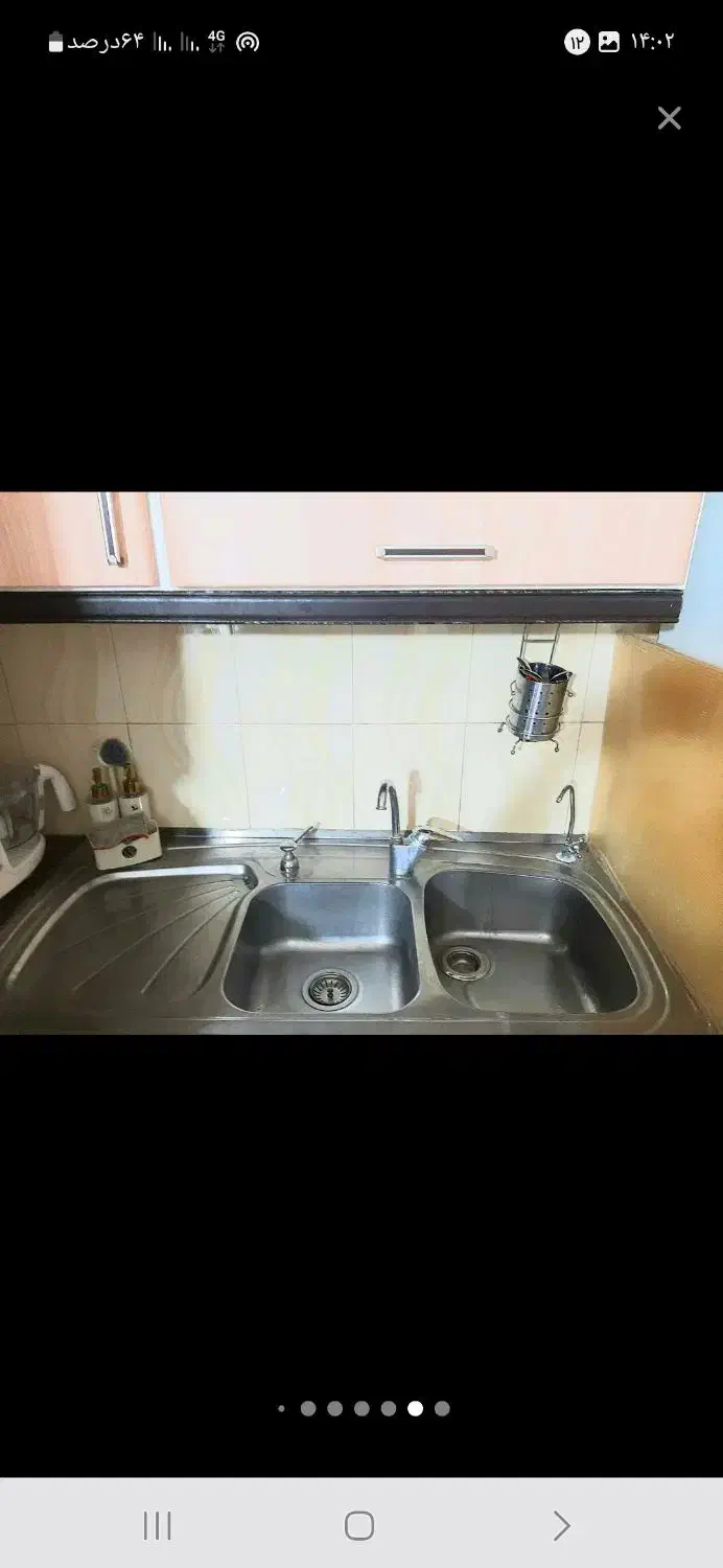 کابینت فلزی بسیار تمیز|مصالح و تجهیزات ساختمان|قم, انسجام|دیوار