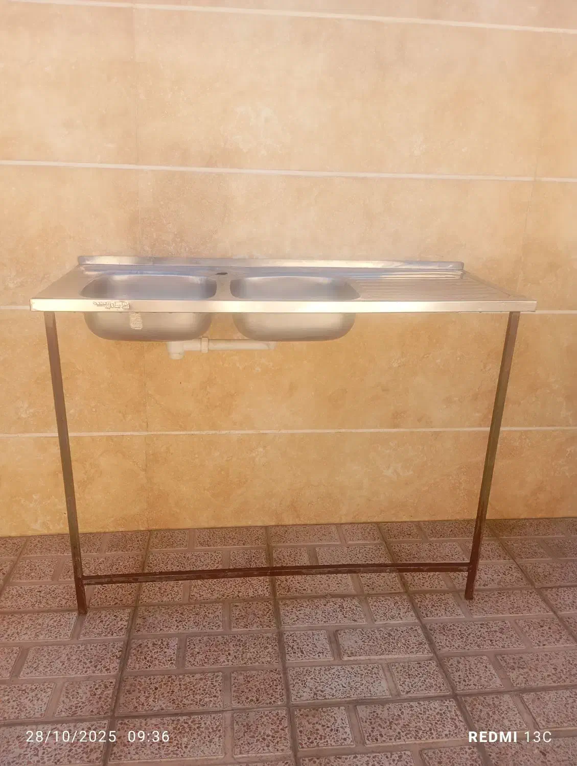 سینک ظرفشویی در حد نو|مصالح و تجهیزات ساختمان|فیروزآباد (فارس), |دیوار