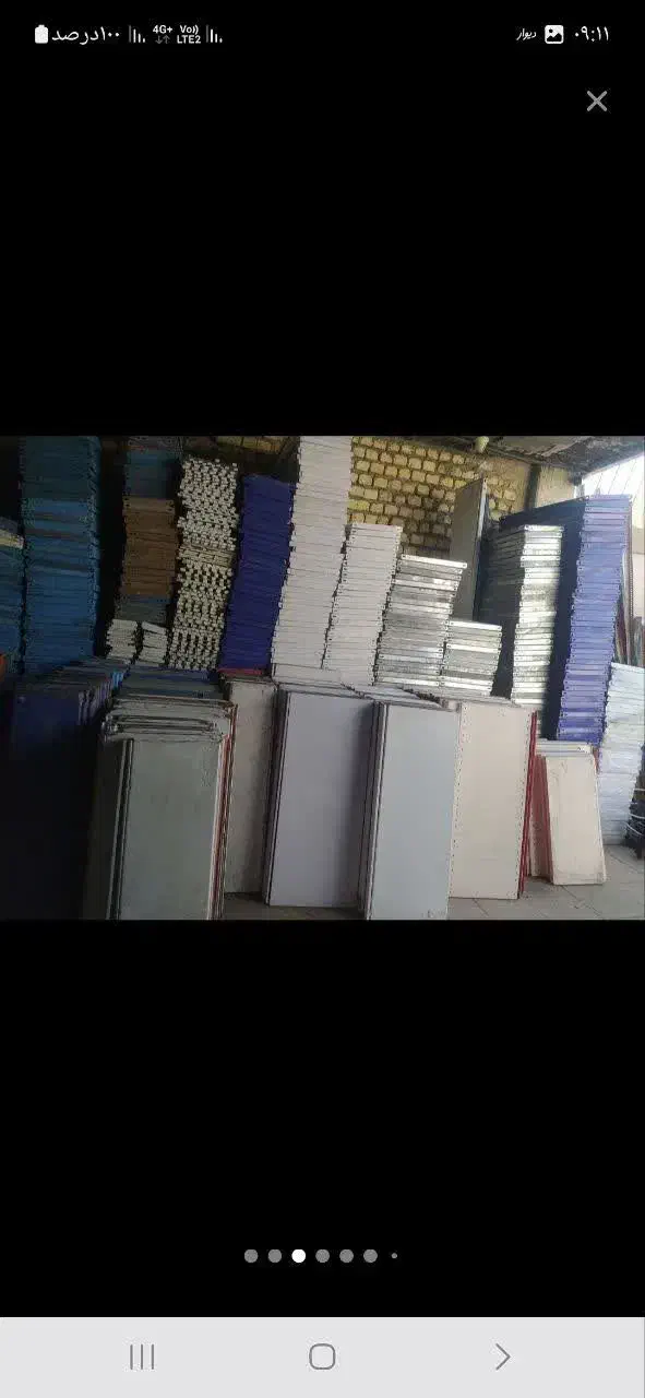 انواع قفسه نو ودست دوم ، پیچ ومهره و آسان نصب|فروشگاه و مغازه|اصفهان, شهرک ولیعصر|دیوار