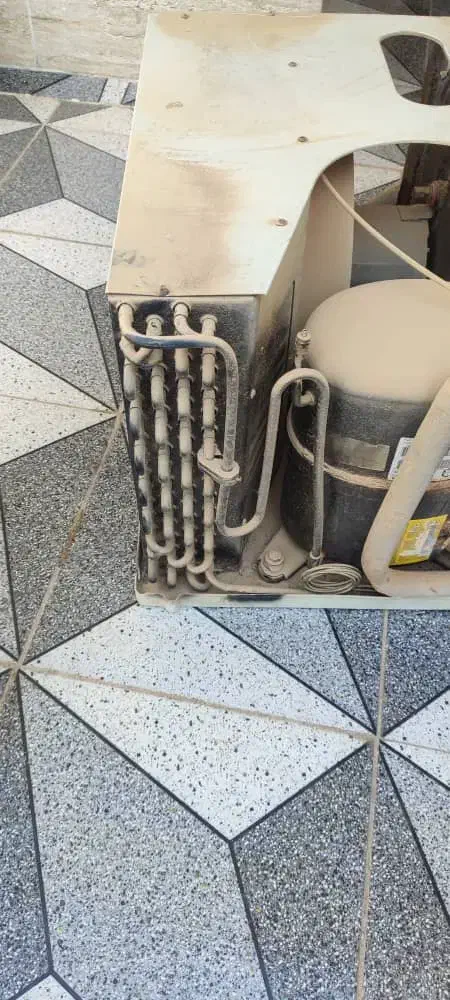 کولر سوخته|کولر گازی و فنکوئل|مسجد سلیمان, |دیوار