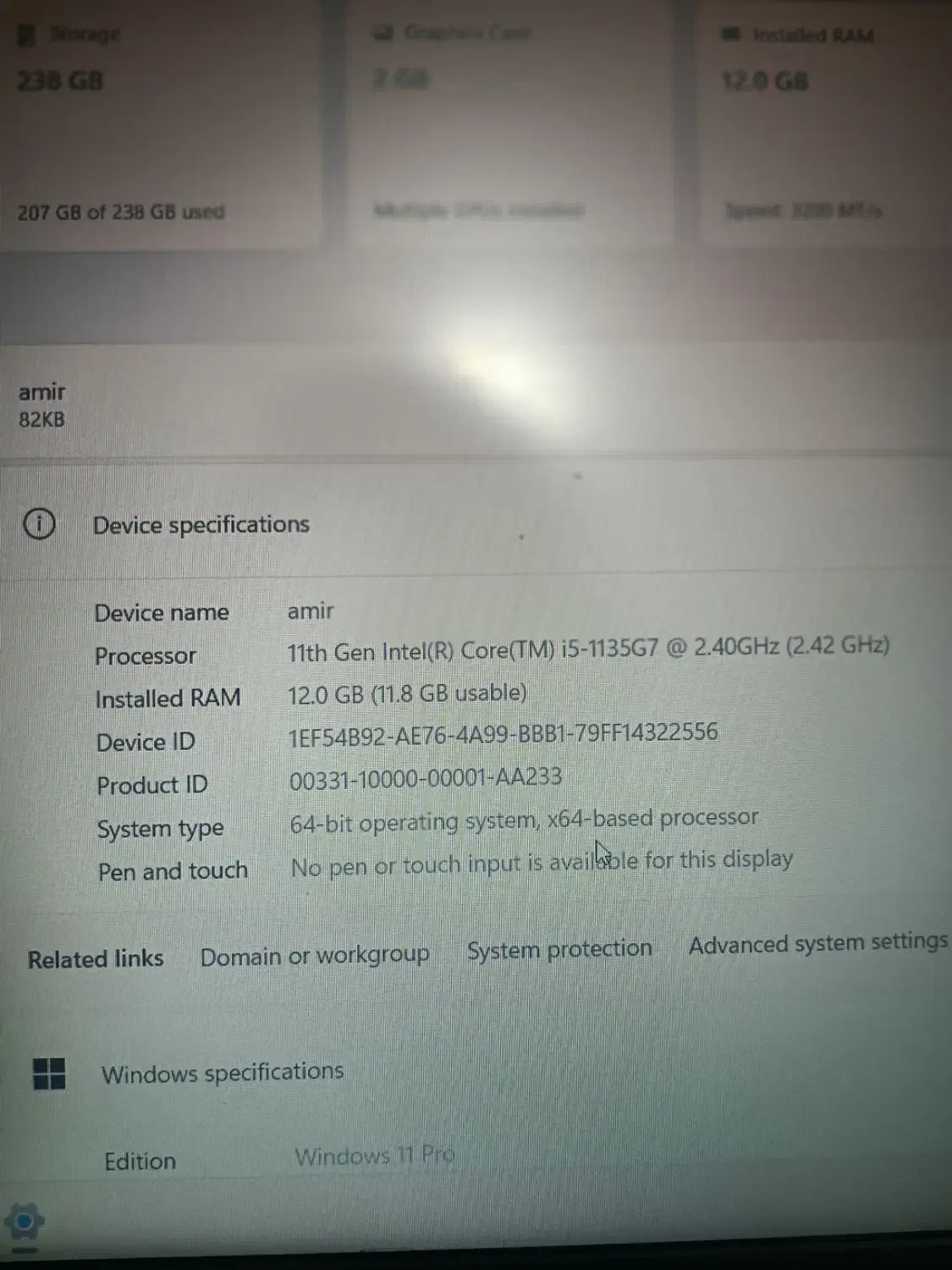 لپ تاب لنوو i5 گرافیک دار در حد نو|رایانه همراه|رشت, پل تالشان|دیوار