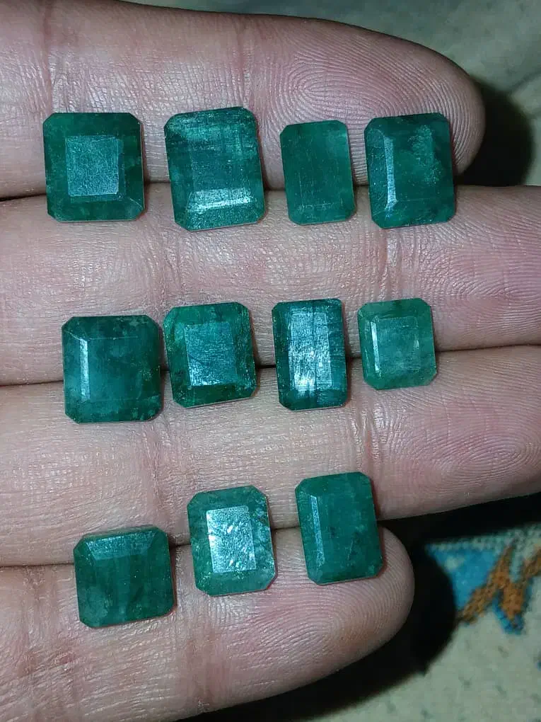 زمرد معدنی زامبیا با کیفیت از 3 قیراط تا 8 قیراط|جواهرات|تهران, بهارستان|دیوار