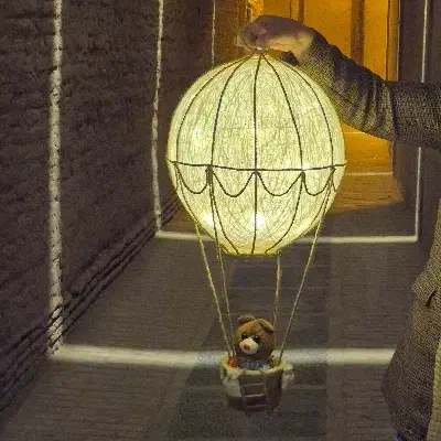 بالن لوستری فانتزی و جذاب برای اتاق کودک|لوستر و چراغ آویز|یزد, |دیوار