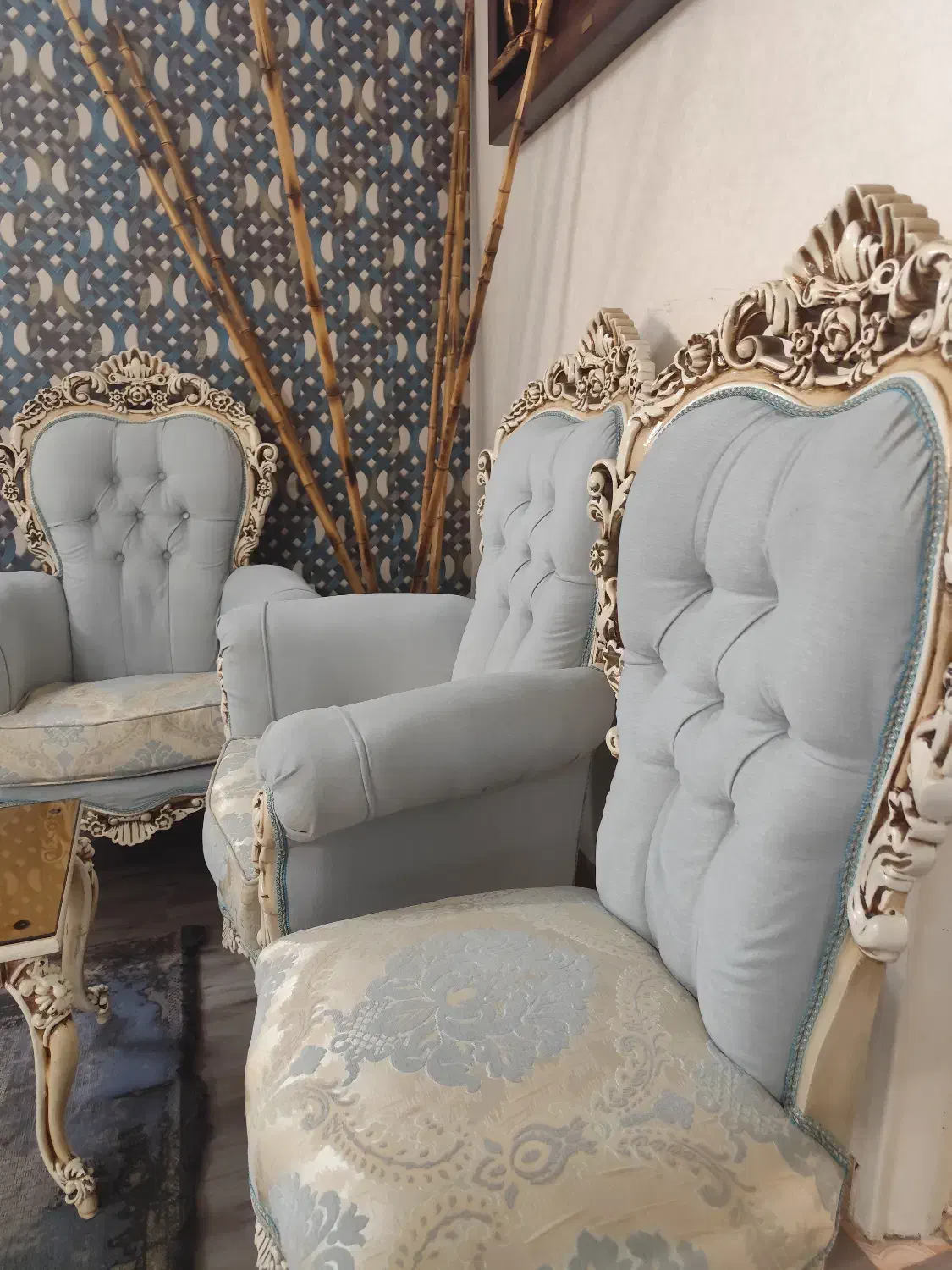 مبل9نفره استیل|مبلمان خانگی و میز عسلی|پاکدشت, پاکدشت (مامازند)|دیوار