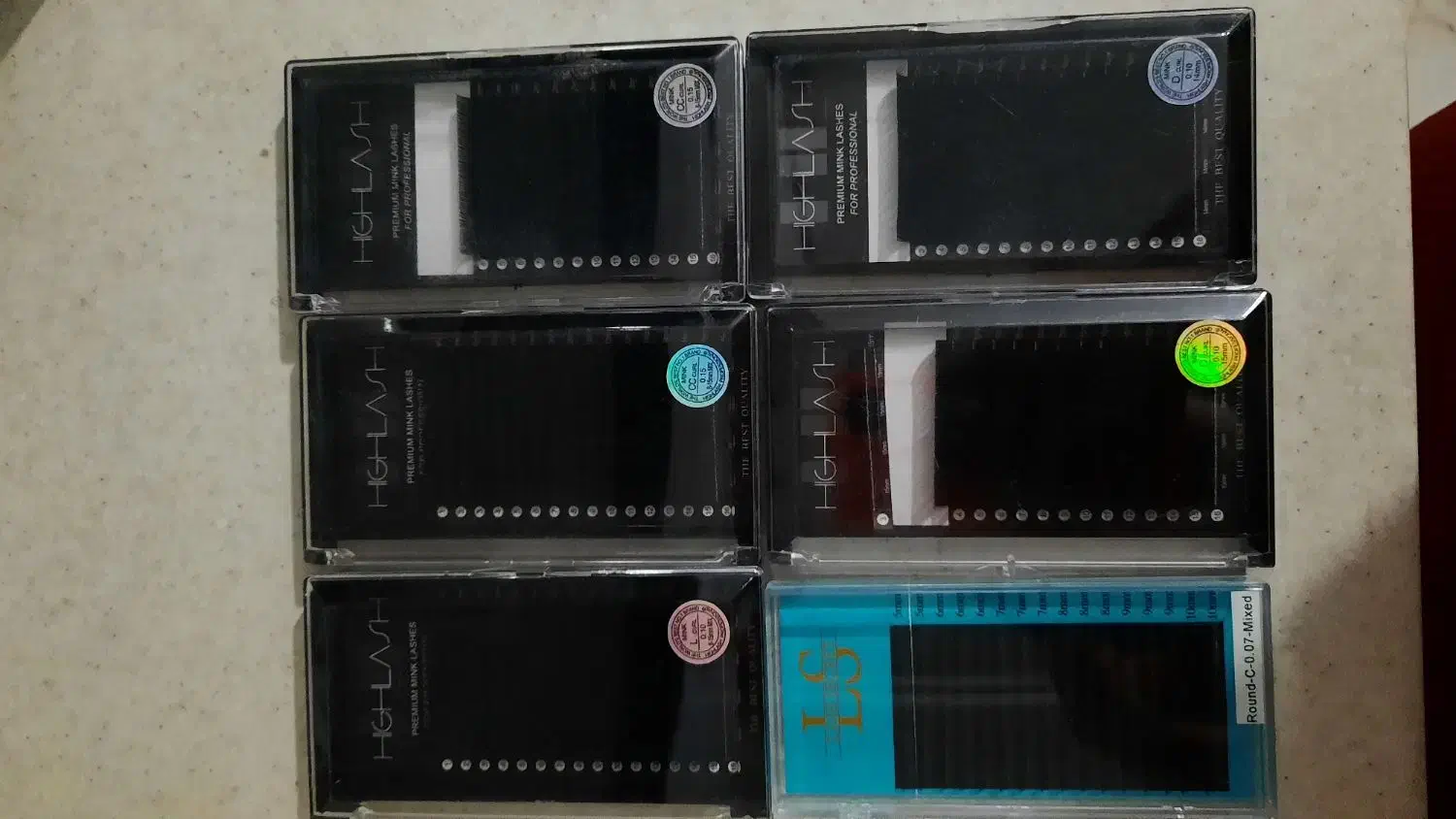 پالت مژه|آرایشی، بهداشتی، درمانی|فولادشهر, A4|دیوار